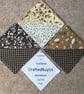 100% Cotton Bookmark hand crafted. Save the Page Unique modern square shape. - Image 5