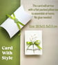 Elegant lily bouquet birthday card romantic wife floral keepsake mum luxury gift - Image 2