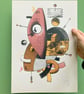 Happenings in Donkey World No.17 three-colour A3 screen-print - Image 2