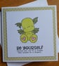 Cute Dragon Blank Card - Be A Dragon