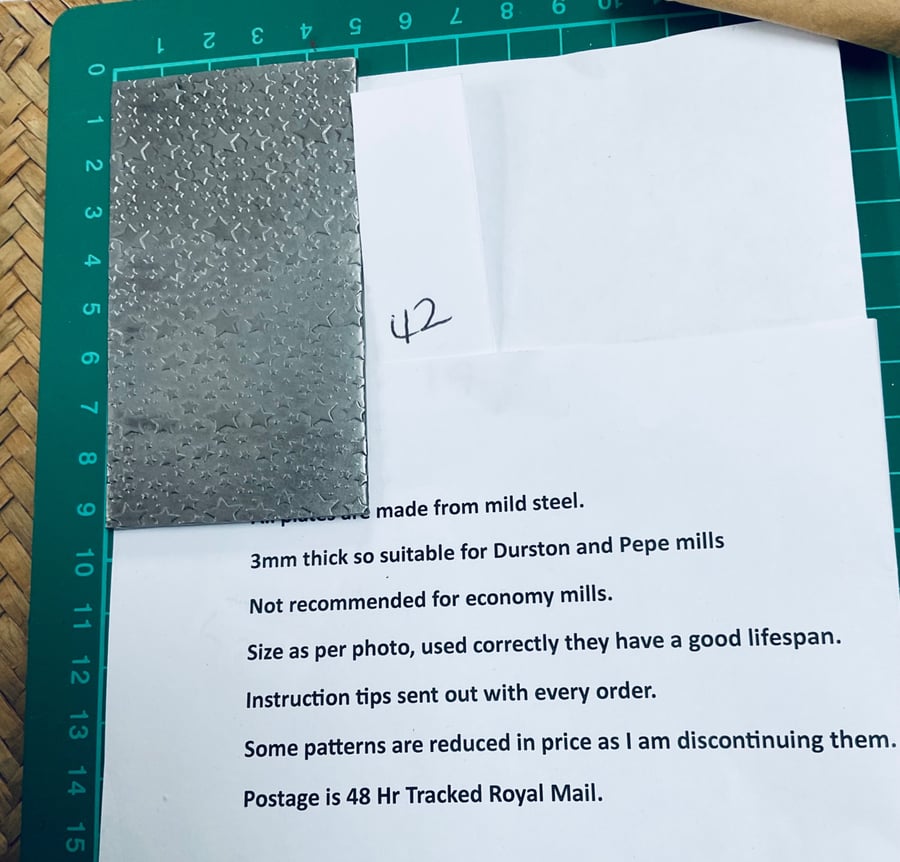 Rolling Mill Texture Plate
