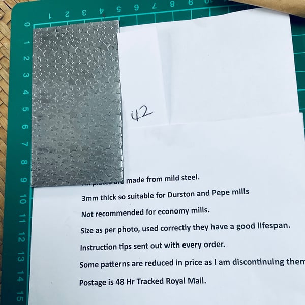 Rolling Mill Texture Plate