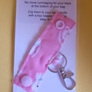 Key Keeper - Kittens on pink