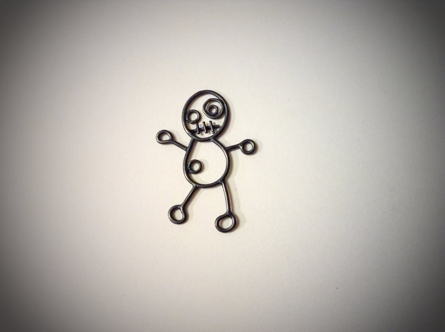 Zombie in the style of a Childs drawing