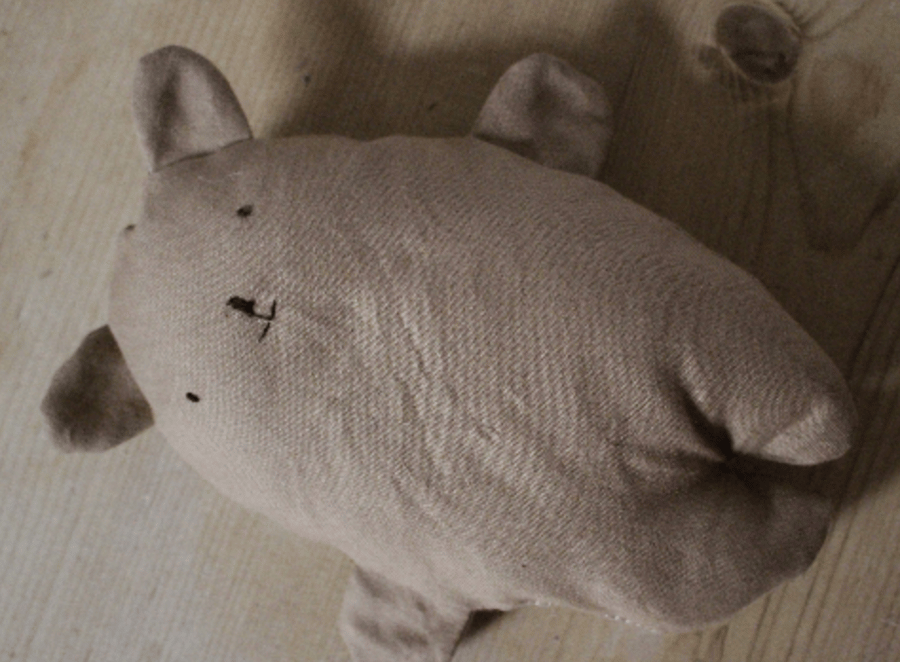 Handmade cotton bear