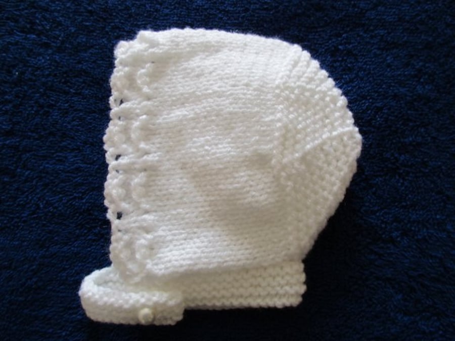 Newborn Baby Bonnet