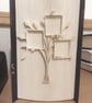 Family Tree Photo Frame CUT & FOLD Book Folding Pattern - EMAILED PDF PATTERN - Image 1