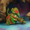 Tiny Elemental Earth Dragon 'Loam' OOAK Sculpt by artist Ann Galvin