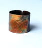 Etched copper dragonfly ring - adjustable size - Image 2