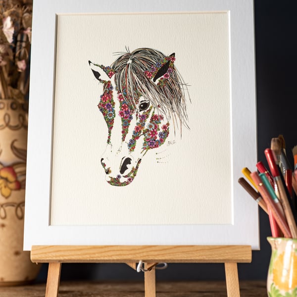  Barley Sugar the Pony Art Print 