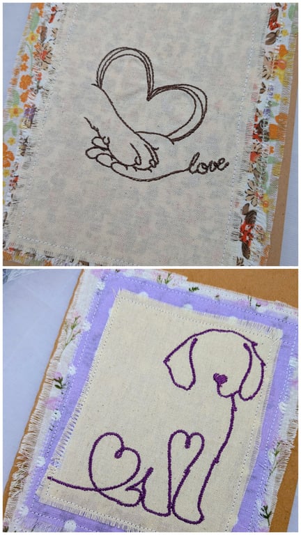 Two Scrappy Doggy Note Books