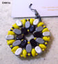 Hexagonal bead earrings (customisable) - Image 1