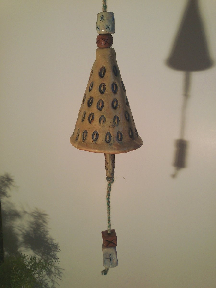 Mustard Ceramic Bell