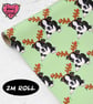 Boston Terrier Dog Christmas wrapping paper - Image 3