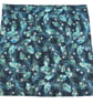 Liberty print Gents handkerchief, pocket square, Festive Plume Star - Image 4