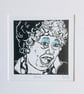 'Vera' (Coronation Street) Lino Print - Image 1