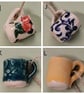 Mini ceramic mugs hanging decorations  - Image 4