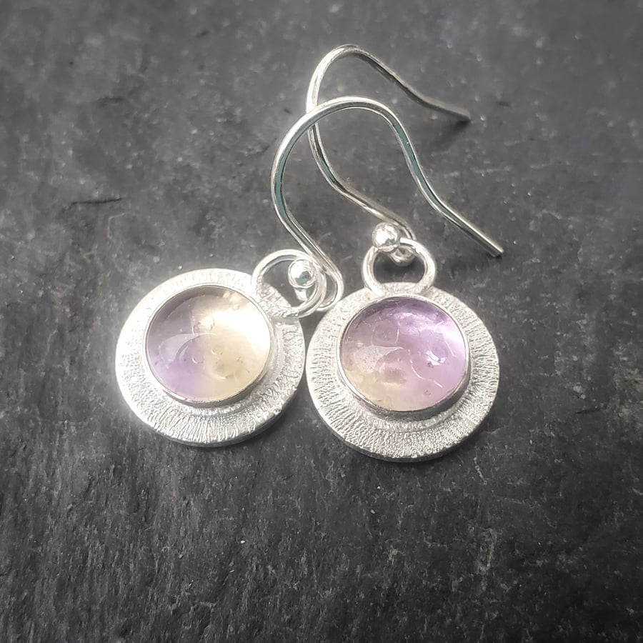 Natural Ametrine Earrings