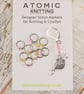 Split Ring Stitch Markers - PinkYellow Increase & Decrease Knitting Stitch Marke - Image 4
