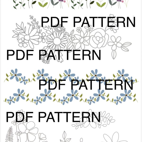 Digital Printable PDF Pattern