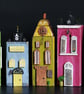  Wonky Buildings, Amsterdam Driftwood Art - Image 4