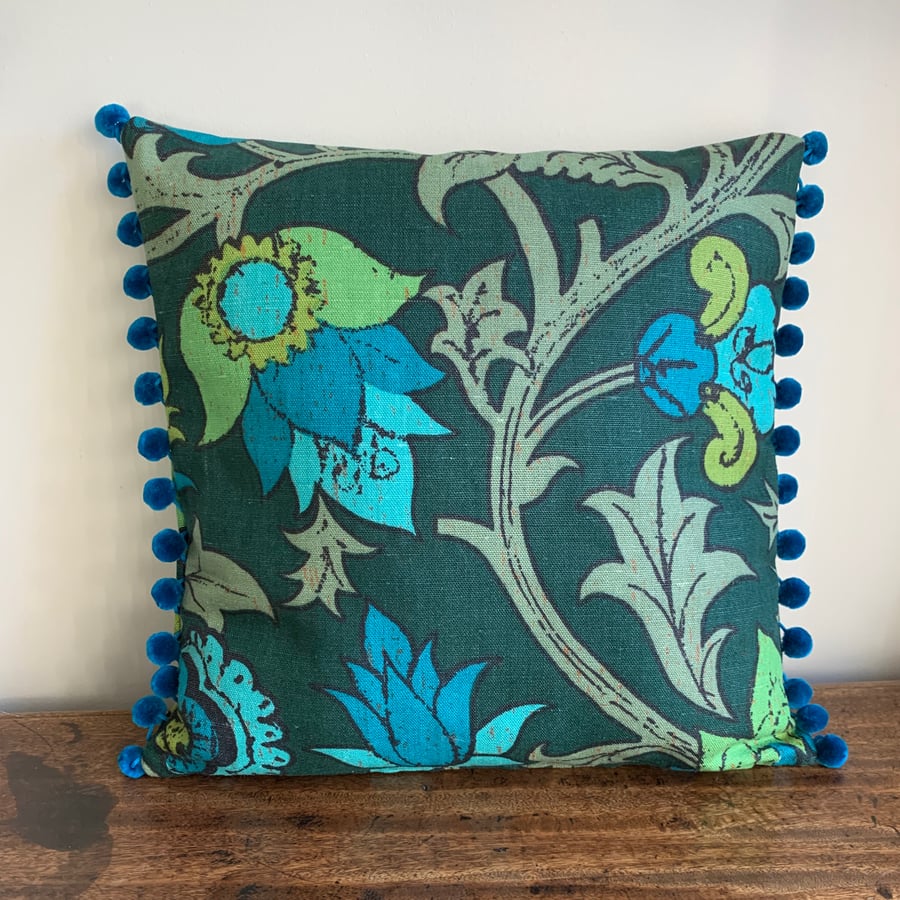 Vintage Pandora Linen cushion cover