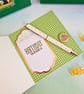 Birthday Wishes Card & Box - 3D Decoupage Keepsake Gnome Card, Let's Party - Image 3