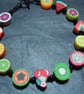 Tutti Frutti Collection Fruit Salad Kitsch Polymer Clay Bracelet