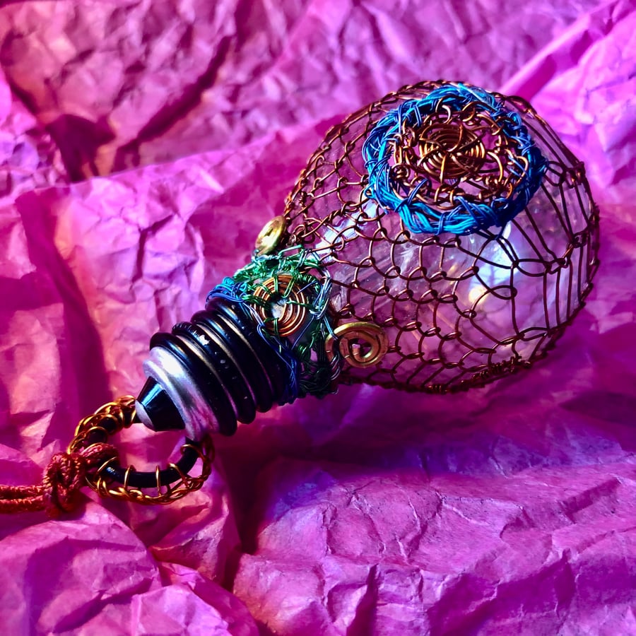 Christmas Lightbulb bauble