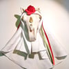Mari Lwyd Christmas tree ornament
