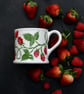 Wild about Berries Country Mug - Hand Painted - Image 4