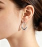 Enamel Earrings, pebble earrings, enamel jewellery, sea themed earrings, enamel, - Image 8