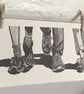 'Out and About' Linocut Print - Image 4