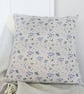 LINEN CUSHION - Blue Parsley - Image 1