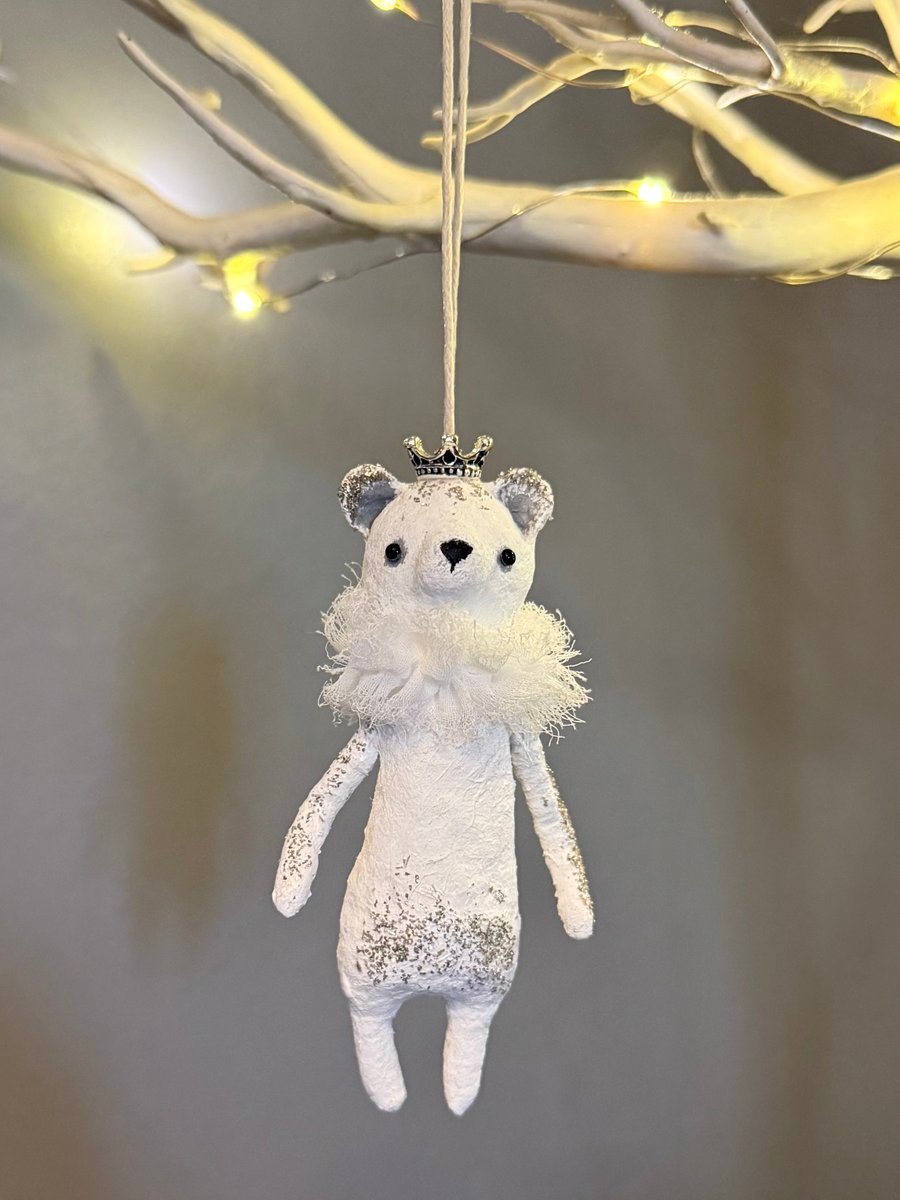 Spun Cotton Christmas Polar Bear Queen 3