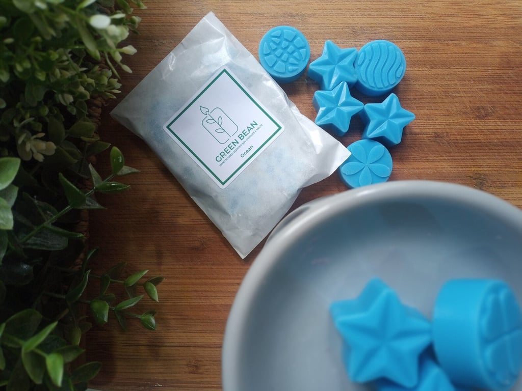 Ocean Wax Melts 42g - Beach Theme Gift For Best Friend, Mum, Sister - 100% Vegan