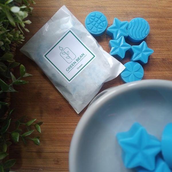 Ocean Wax Melts 42g - Beach Theme Gift For Best Friend, Mum, Sister - 100% Vegan