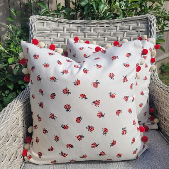 Emma Bridgewater Ladybird Cushion Cover
