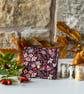 Small wallet, accordian style in cosy Autumn courduroys for cards and cash - Image 3
