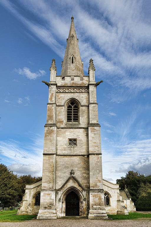 Perlethorpe church print