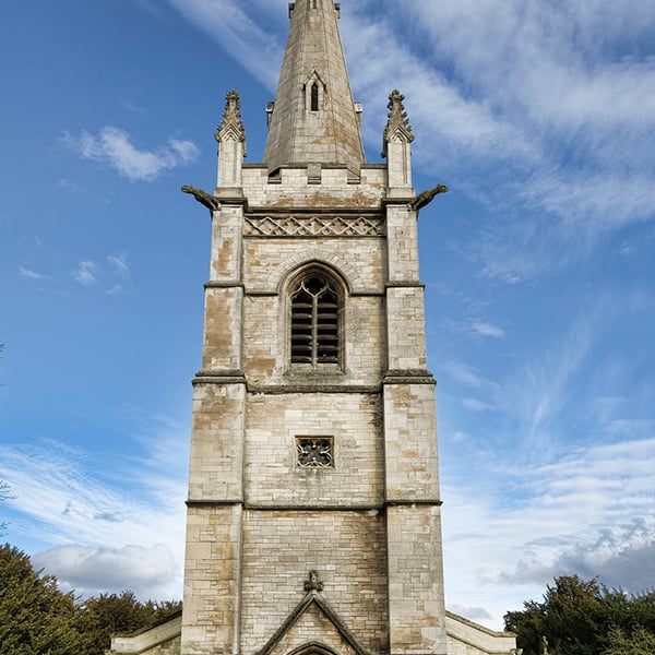 Perlethorpe church print