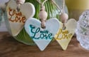 Valentine's Day cards & hanging decorations