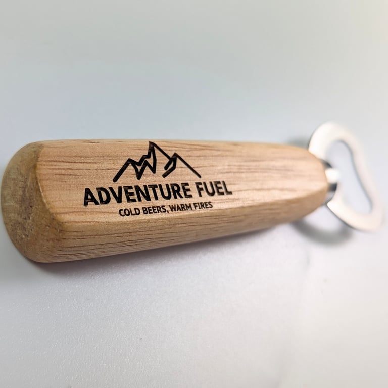 Wooden Bottle Opener, adventurer gifts, hiking gift, Father's Day gifts, bottle