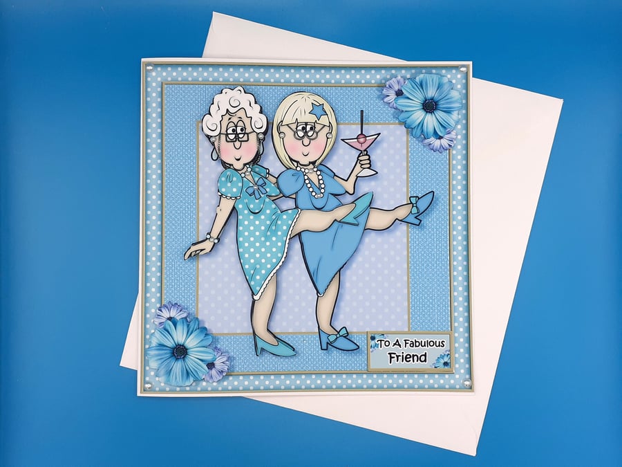 Friend Birthday Card, Funny, 