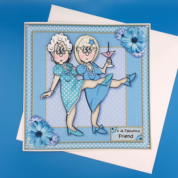 Friend Birthday Card, Funny, 