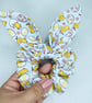 Easter Egg Scrunchies, Easter Chick Scrunchies, Scrunchies with Bow - Image 1