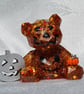 Resin Art Halloween Bear - Pumpkin Patch  - Image 5