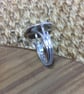 Cat Face Ring (small), Sterling Silver - Image 4