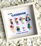 Toy Story “In This Classroom We” Personalised Minifigures Gift Frame (8)
