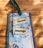 'Choose Courage' – Handmade Affirmation Fabric Tag or Bookmark - Image 5